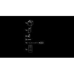 Cube lampe murale Ter-Hürne