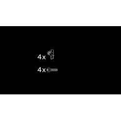 PEB point de fixation et vis Ter-Hürne