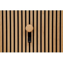 Crochet court avec bouton en bois - modèle Small Ter-Hürne