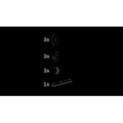 Etagère métallique étroite - modèle Large Ter-Hürne