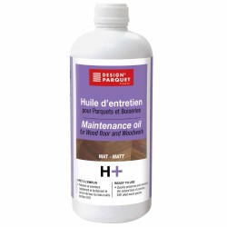 Huile d'entretien mat H+ Design Parquet