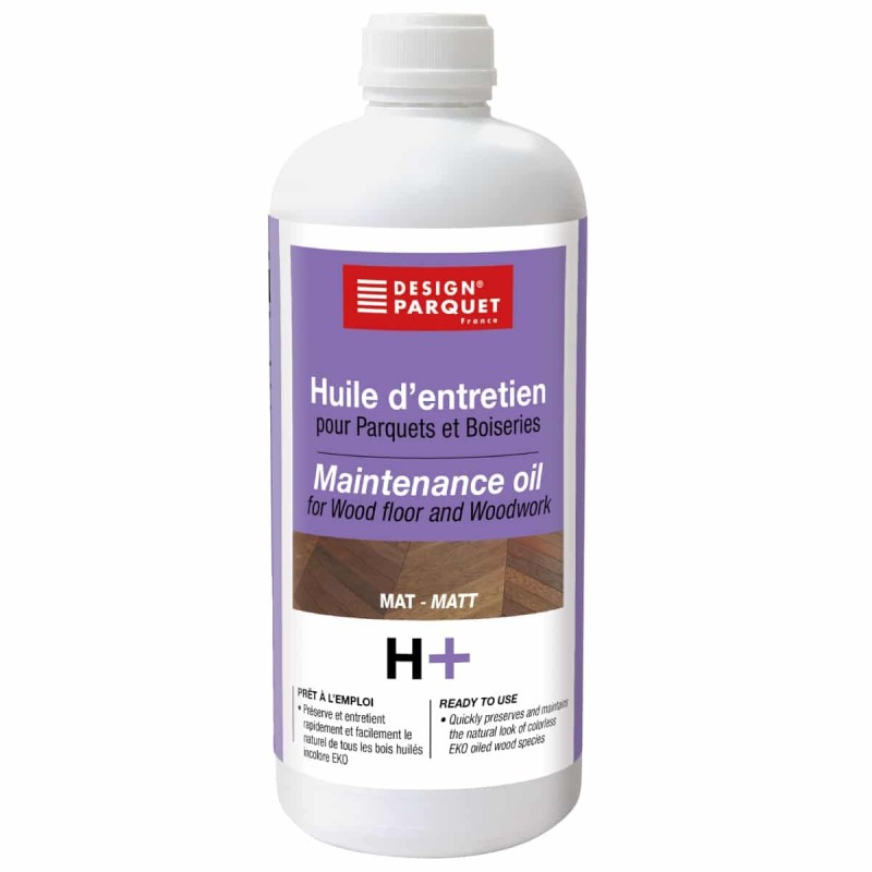 Huile d'entretien mat H+ Design Parquet