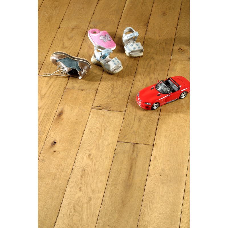 Parquet contrecollé chêne "Chaume claire" PLANCHER D'AUTREFOIS Chêne de l'Est