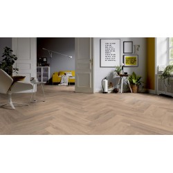 Revêtement STRATIFIÉ IKO "Chêne Chalet sol à Bâtons Rompus" Ter-Hürne