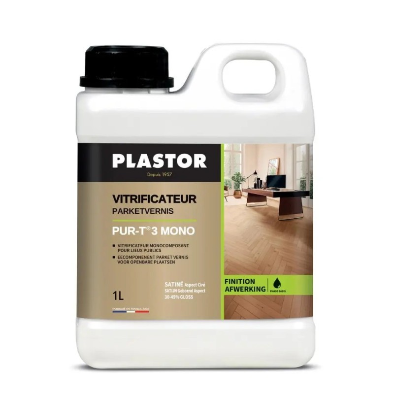 Vitrificateur monocomposant PUR-T3 Plastor