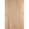 Parquet contrecollé chêne "Blanc brossé vernis mat" CLIC 5G Chêne de l'Est