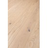 Parquet contrecollé chêne "Blanc brossé vernis mat" CLIC 5G Chêne de l'Est