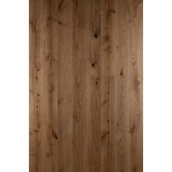 Parquet contrecollé chêne "Nougat brossé vernis mat" CLIC 5G Chêne de l'Est