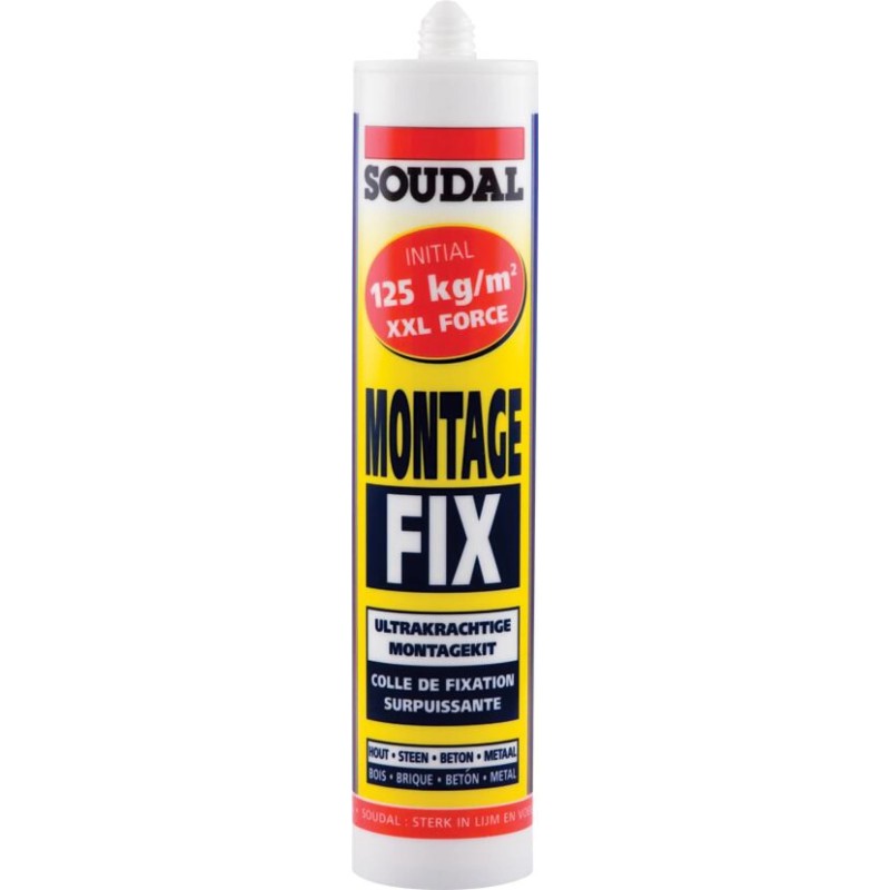 Colle de fixation MONTAGE FIX Soudal