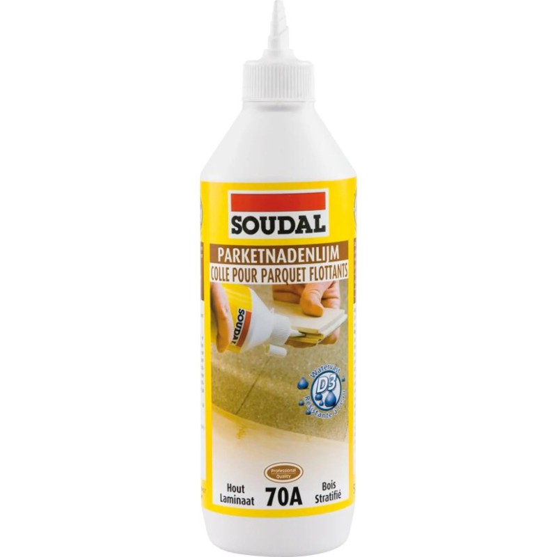 Colle biberon parquet flottant 70A Soudal