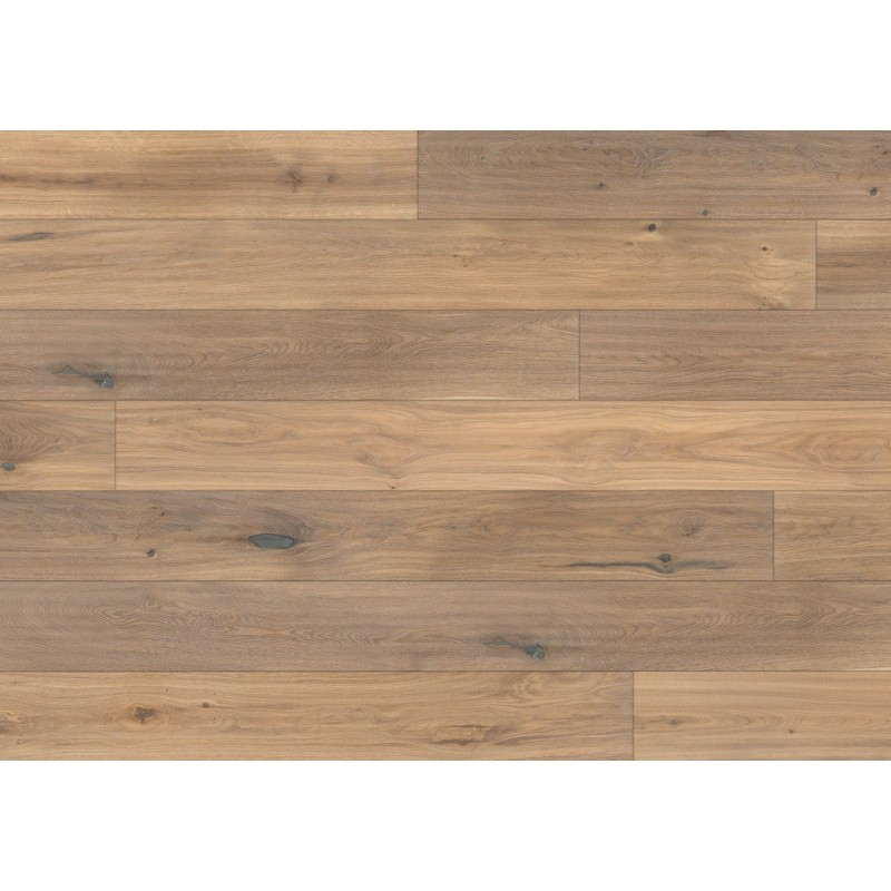 Parquet contrecollé "Chêne Alpin beige clair Lame Large" Ter-Hürne