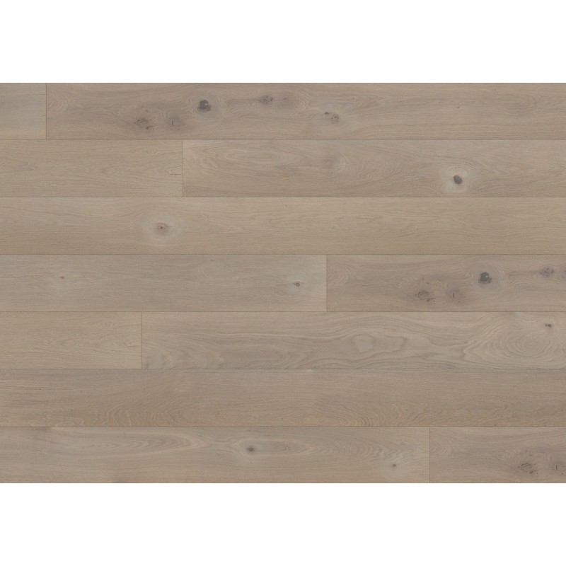 Parquet contrecollé "Chêne Unique Gris Argenté Lame Large" Ter-Hürne
