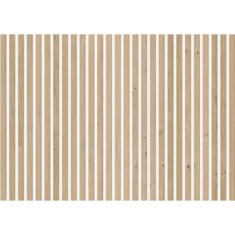 Panneau décoratif "Chêne Sable/Blanc cristal" Ter-Hürne