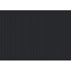 Panneau décoratif "Uni Noir mat/Noir mat" Ter-Hürne