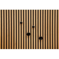 Boutons en bois noir Ter-Hürne